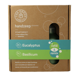 The Green Lab Co Handzeep premium starterset eucalyptus & basilicum 1 Set