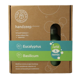The Green Lab Co Handzeep premium starterset eucalyptus & basilicum 1 Set