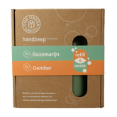 The Green Lab Co Handzeep premium starterset rozemarijn & gember 1.00 Set