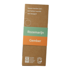 The Green Lab Co Handzeep premium starterset rozemarijn & gember 1.00 Set