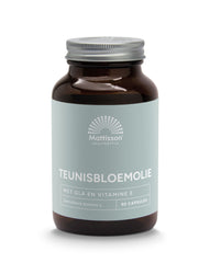 Mattisson Teunisbloemolie met vitamine E 1000mg 90.00 Capsules