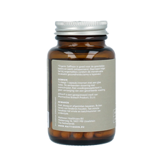 Mattisson Organic saffraan 30mg bio 60 Vegetarische capsules
