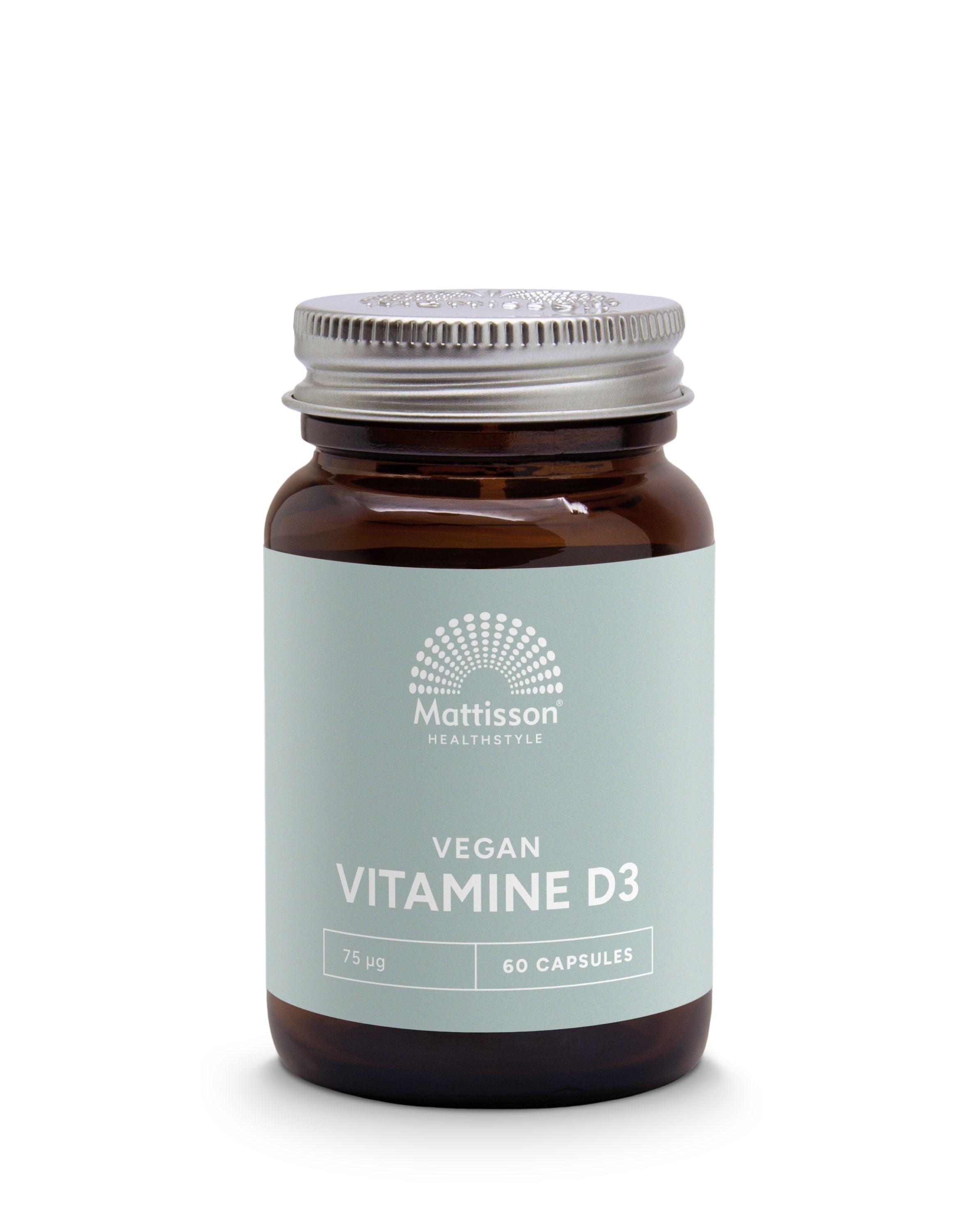 Mattisson Vegan vitamine D3 75mcg 60.00 Capsules