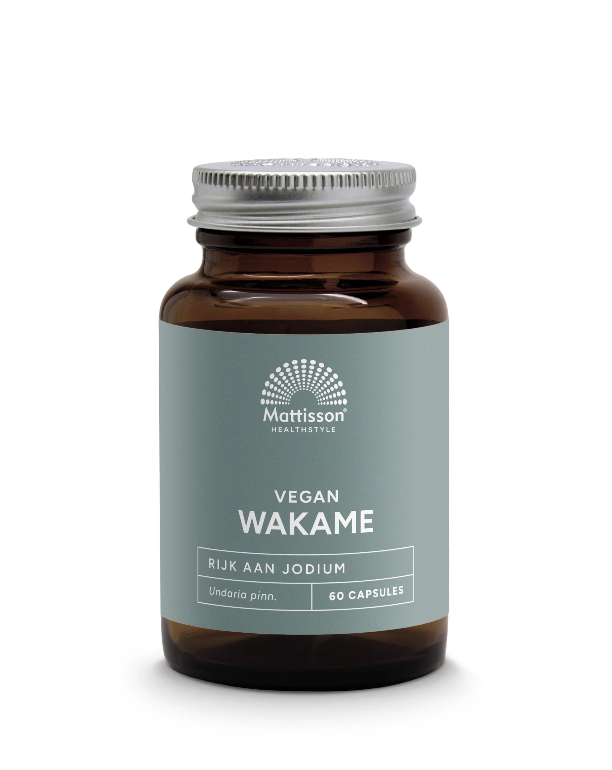 Mattisson Wakame 1000mg bevat jodium 60 Vegetarische capsules