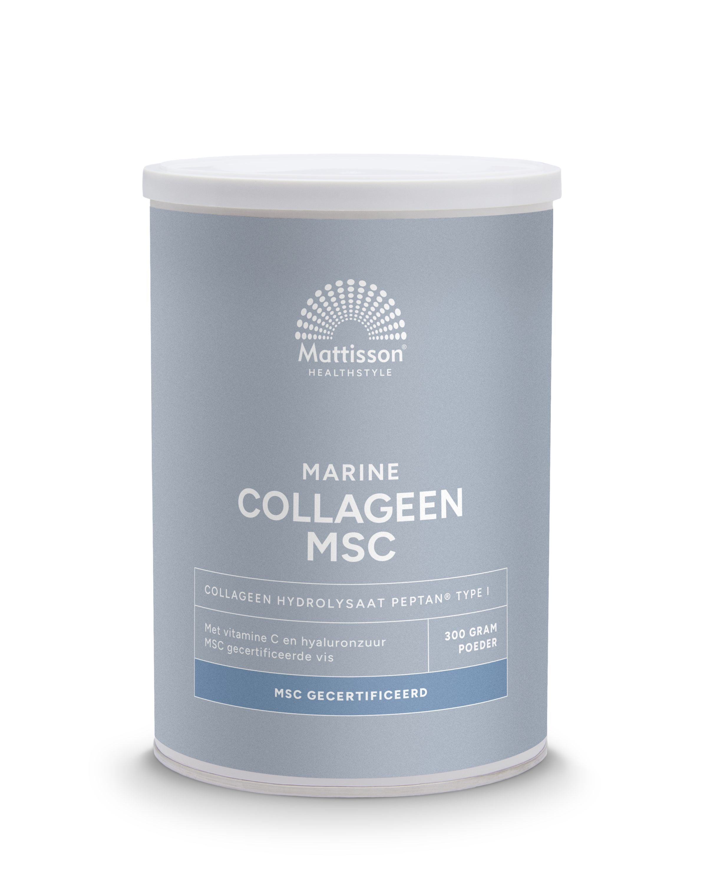Mattisson Marine vis collageen poeder blend Peptan MSC 300 Gram