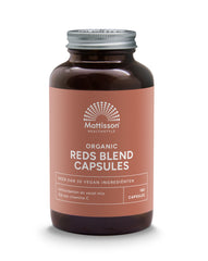 Mattisson Organic reds blend capsules bio 180 Vegetarische capsules