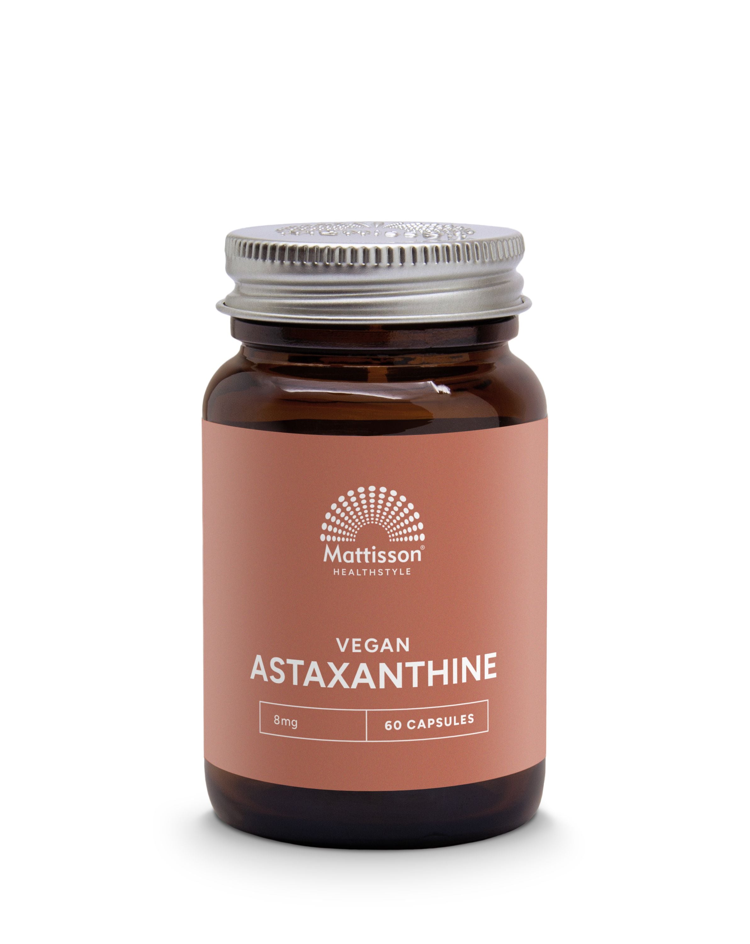 Mattisson Vegan astaxanthine 8mg 60 Vegetarische capsules
