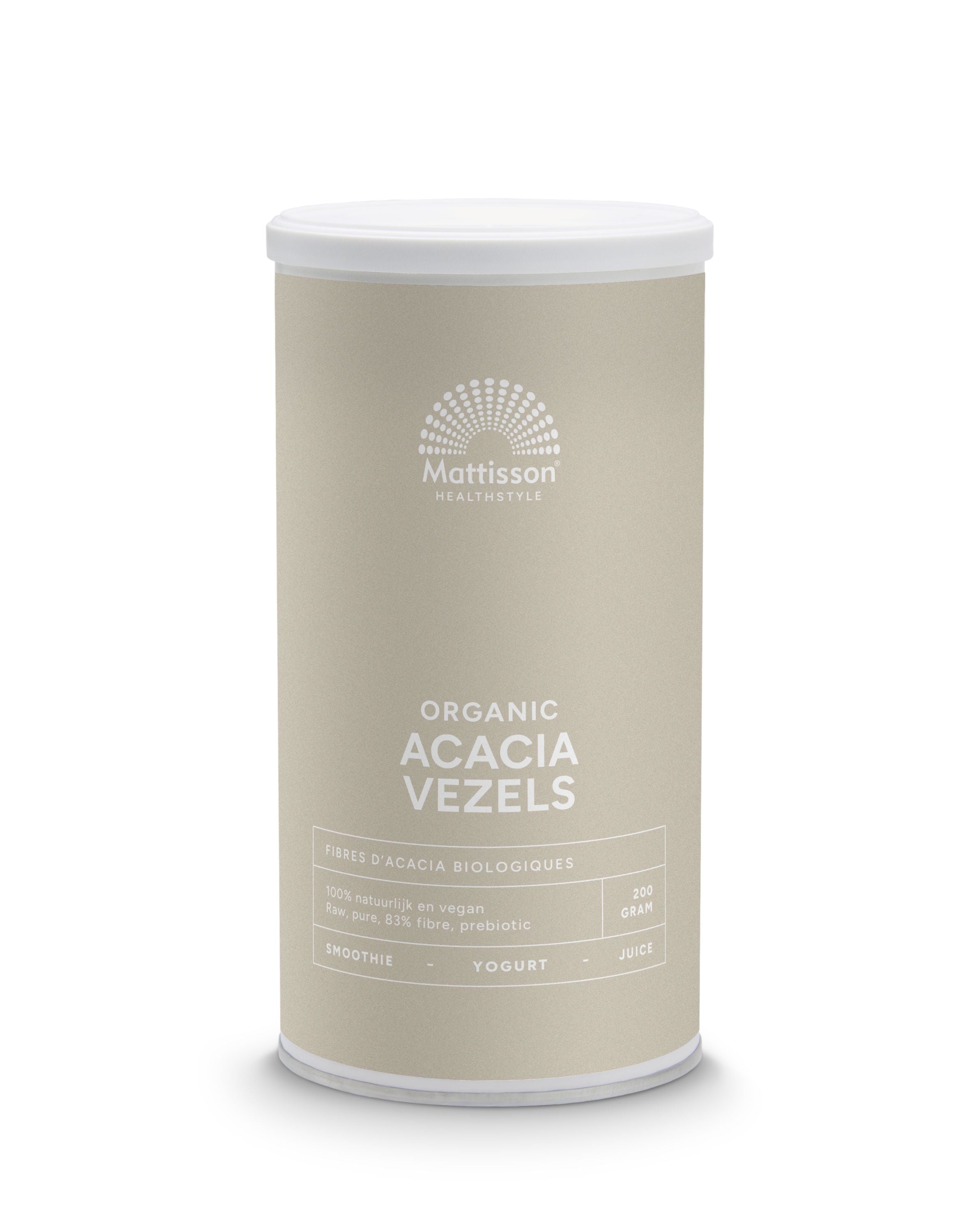 Mattisson Acacia vezels bio 200 Gram