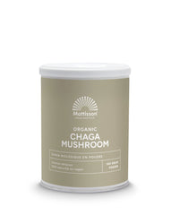 Mattisson Chaga mushroom poeder bio 100 Gram