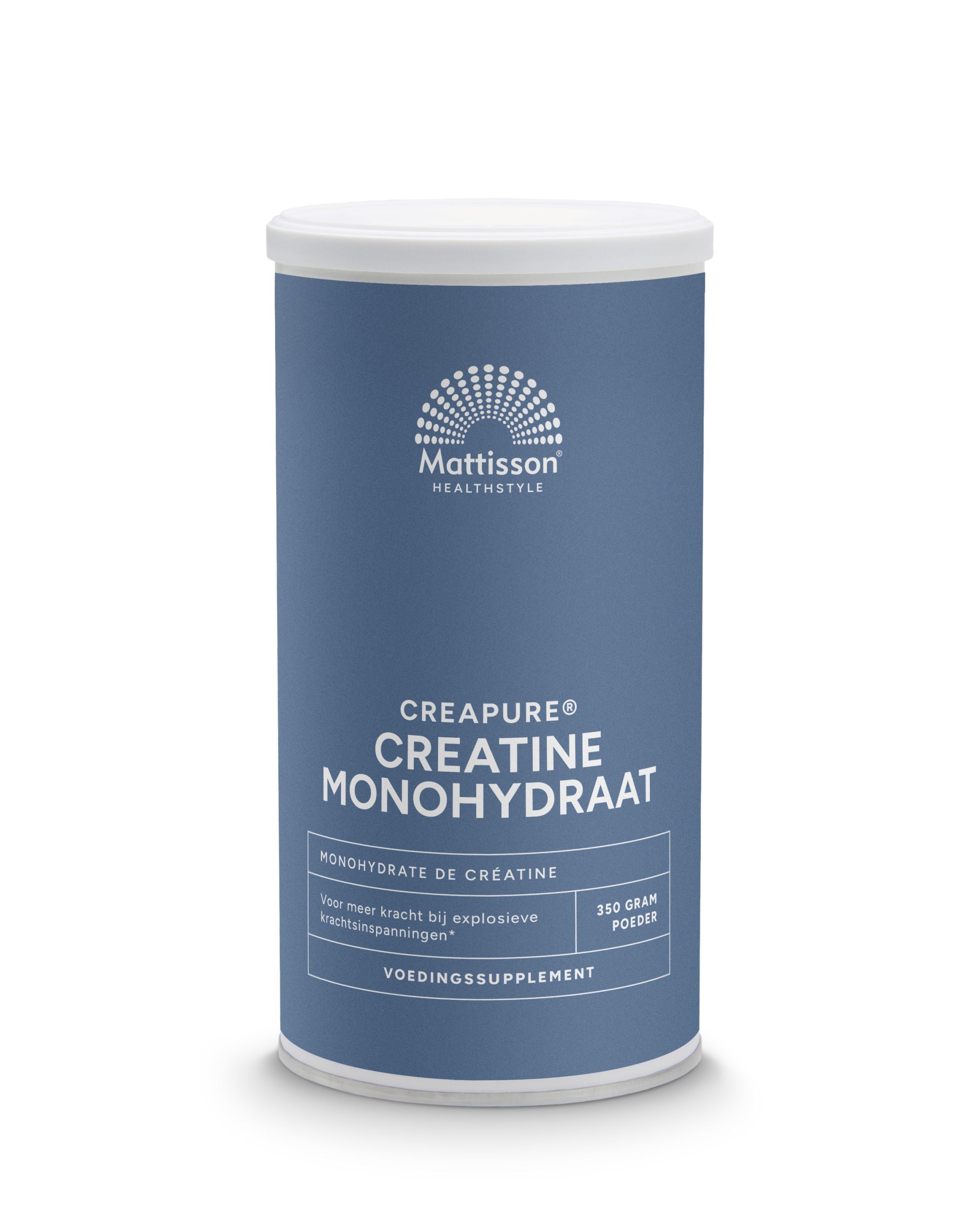 Mattisson Creatine monohydraat poeder creapure 350 Gram