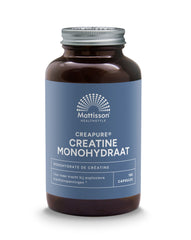 Mattisson Creatine monohydraat creapure 180 Vegetarische capsules