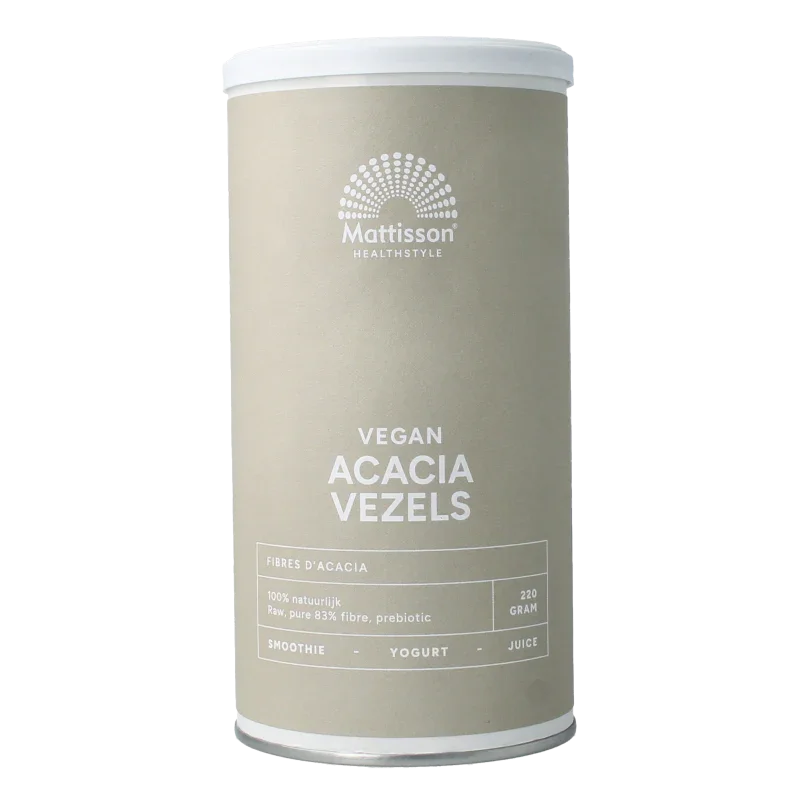Mattisson Vegan acacia vezels 83% 220 Gram