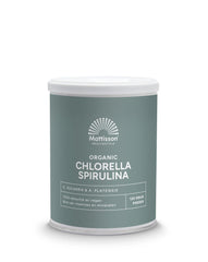 Mattisson Organic chlorella spirulina 125 Gram