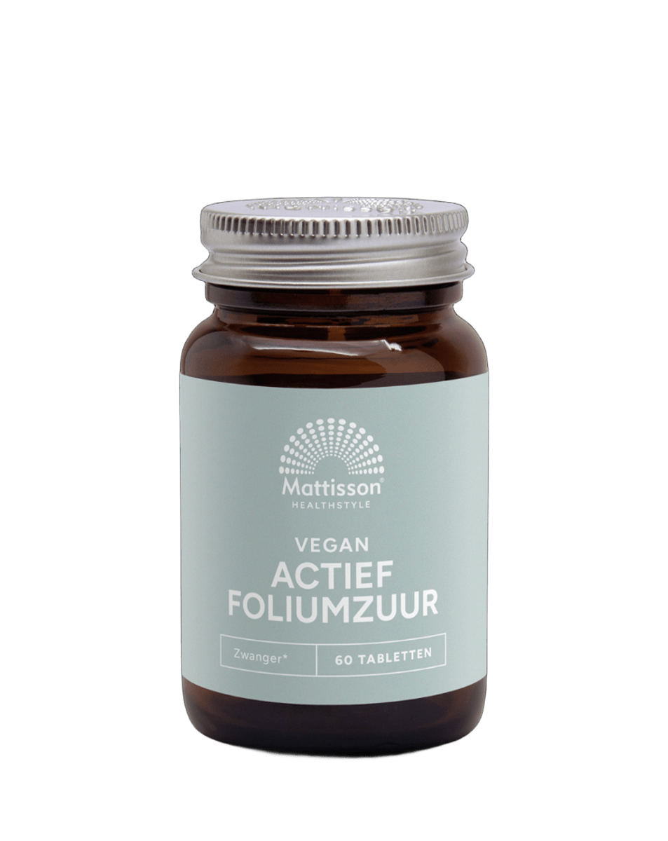 Mattisson Actief foliumzuur Quatrefolic 400mcg 60 Tabletten