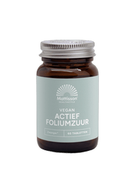 Mattisson Actief foliumzuur Quatrefolic 400mcg 60.00 Tabletten
