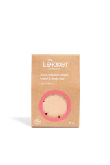 Lekker Company Natuurlijke bodybar very berry 65.00 Gram