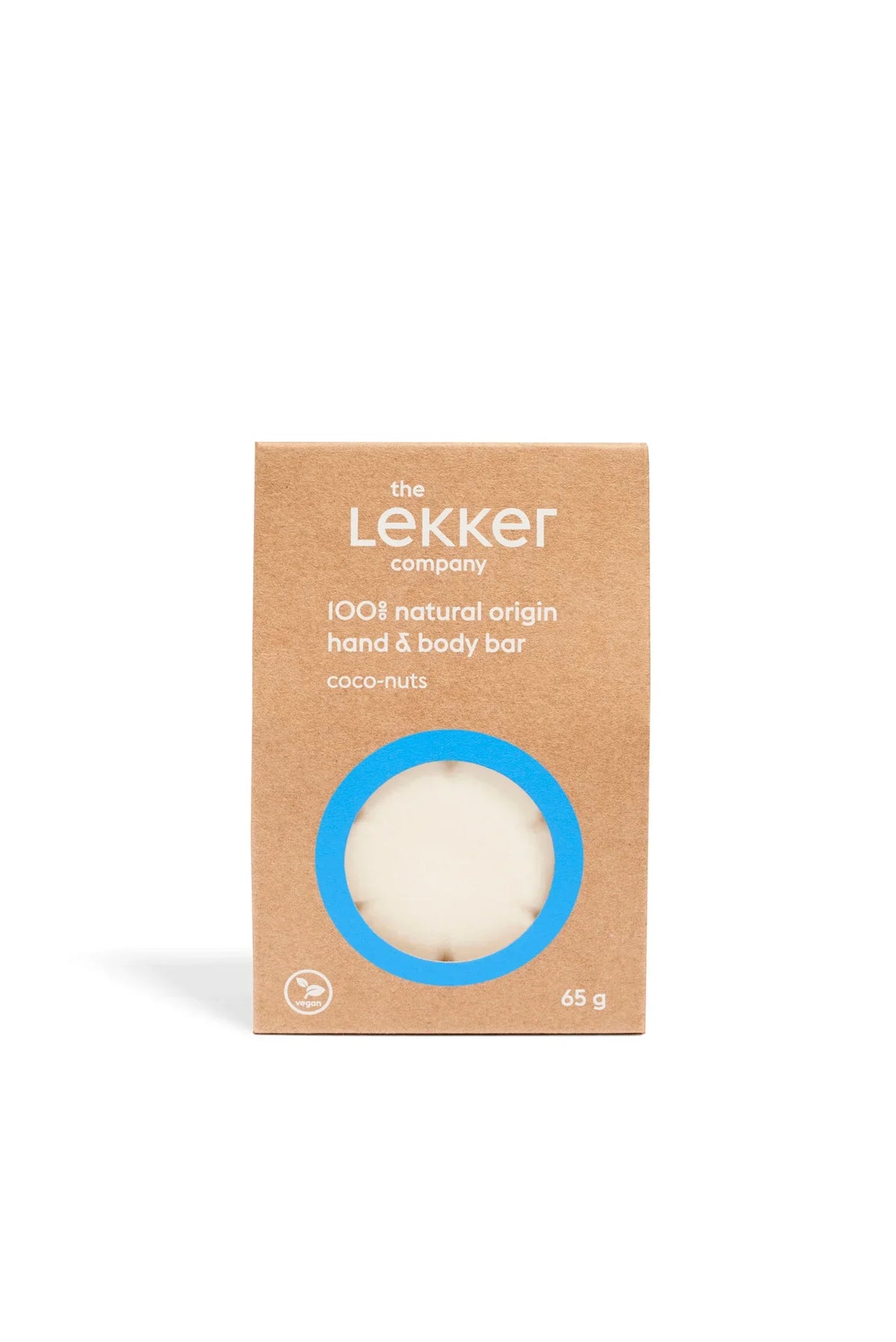 Lekker Company Natuurlijke bodybar coco-nuts 65 Gram