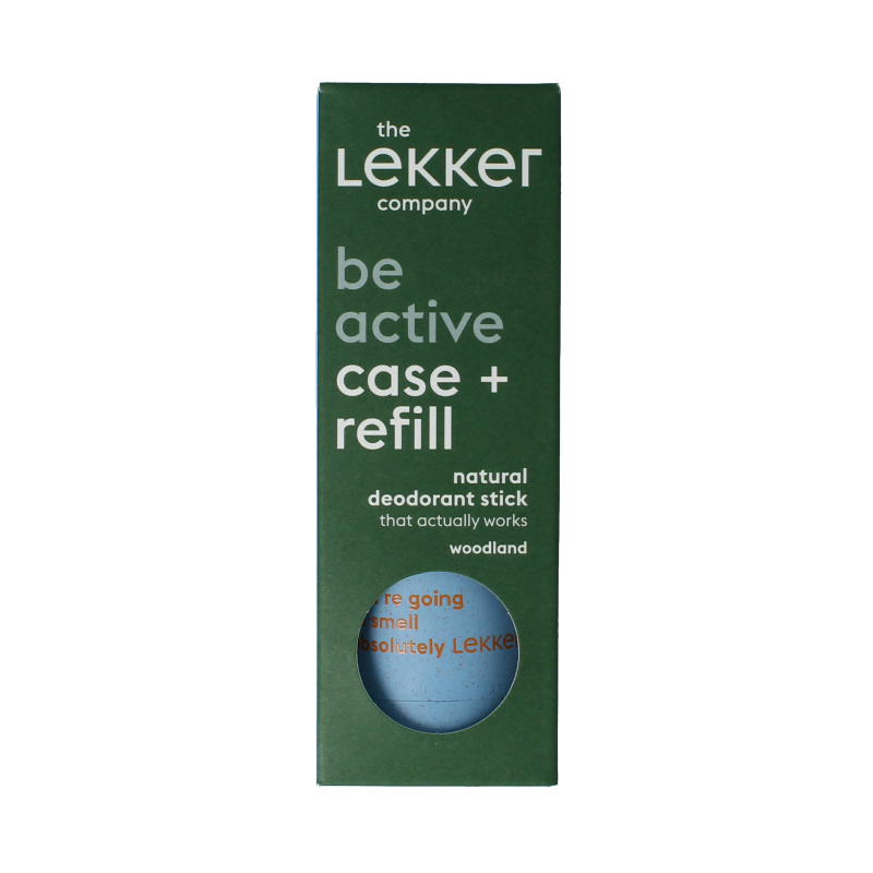 Lekker Company Deodorant refill starter be active 40 Gram