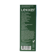 Lekker Company Deodorant refill starter be active 40 Gram