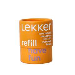 Lekker Company Deodorant refill have fun 40 Gram