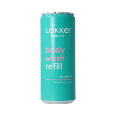 Lekker Company Body wash refill eucalyptus 330.00 Milliliter