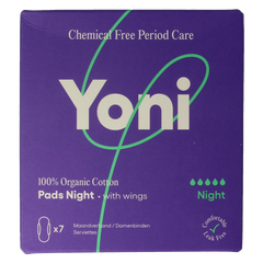 Yoni Maandverband night 7 Stuks