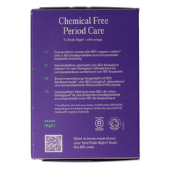 Yoni Maandverband night 7 Stuks