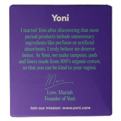 Yoni Maandverband night 7 Stuks