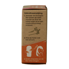 Happysoaps Shampoo bar oil you need argan 1 Stuks