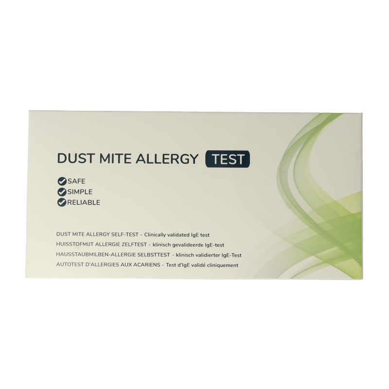 The Tester Huisstofmijt / airborne allergie test 1 Stuks