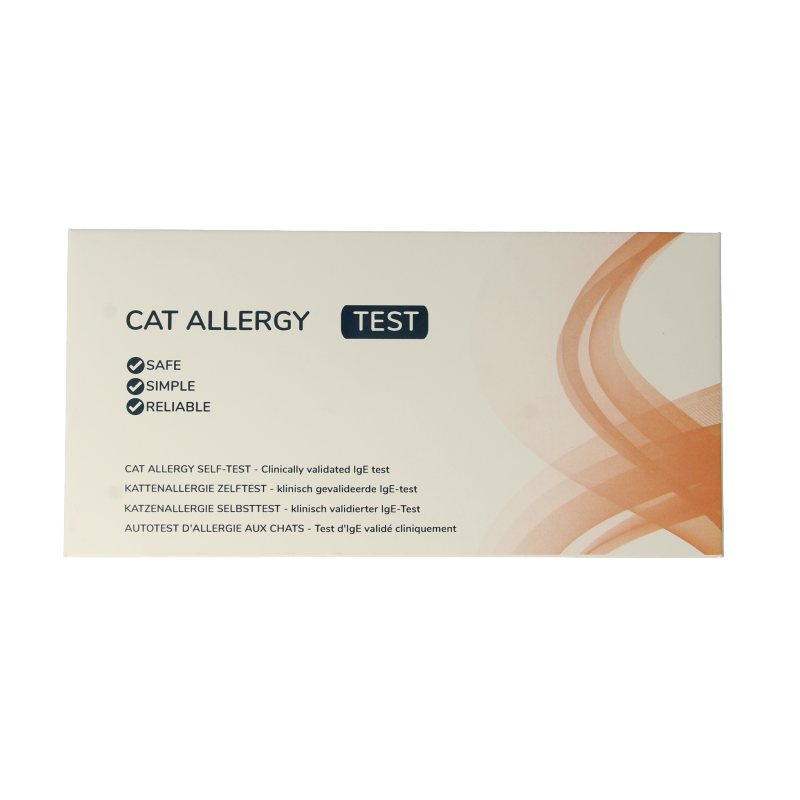 The Tester Katten allergie test 1.00 Stuks