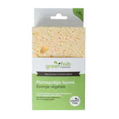 Greenhub Spons plantaardig 14x9x3,5cm 1 Stuks