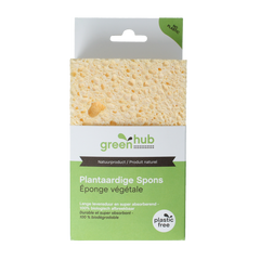 Greenhub Spons plantaardig 14x9x3,5cm 1.00 Stuks