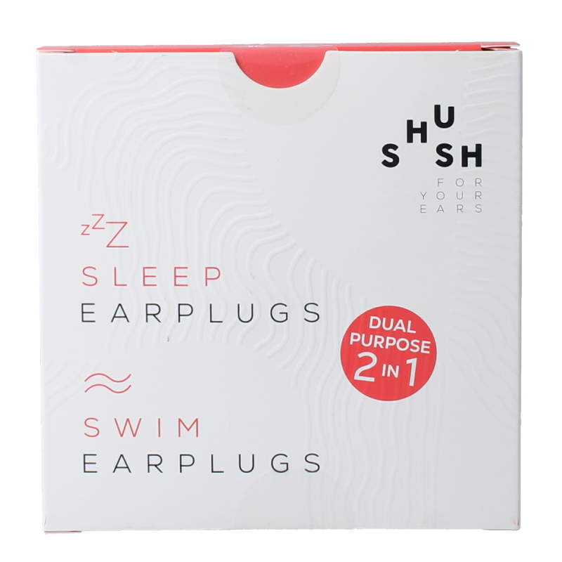 Shush Slaap en zwem oordopjes 1 Paar