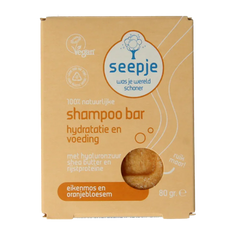 Seepje Shampoo bar eikenmos en oranjebloesem 80 Gram