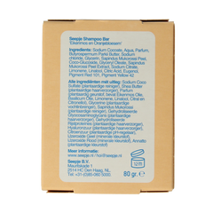 Seepje Shampoo bar eikenmos en oranjebloesem 80.00 Gram