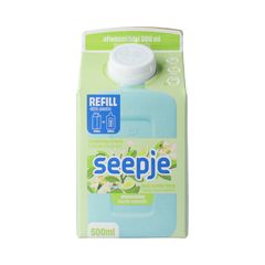 Seepje Afwasmiddel limoen refill 500.00 Milliliter