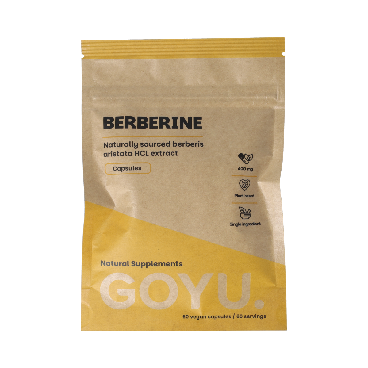 Goyu Berberine extract 400mg 60.00 Capsules