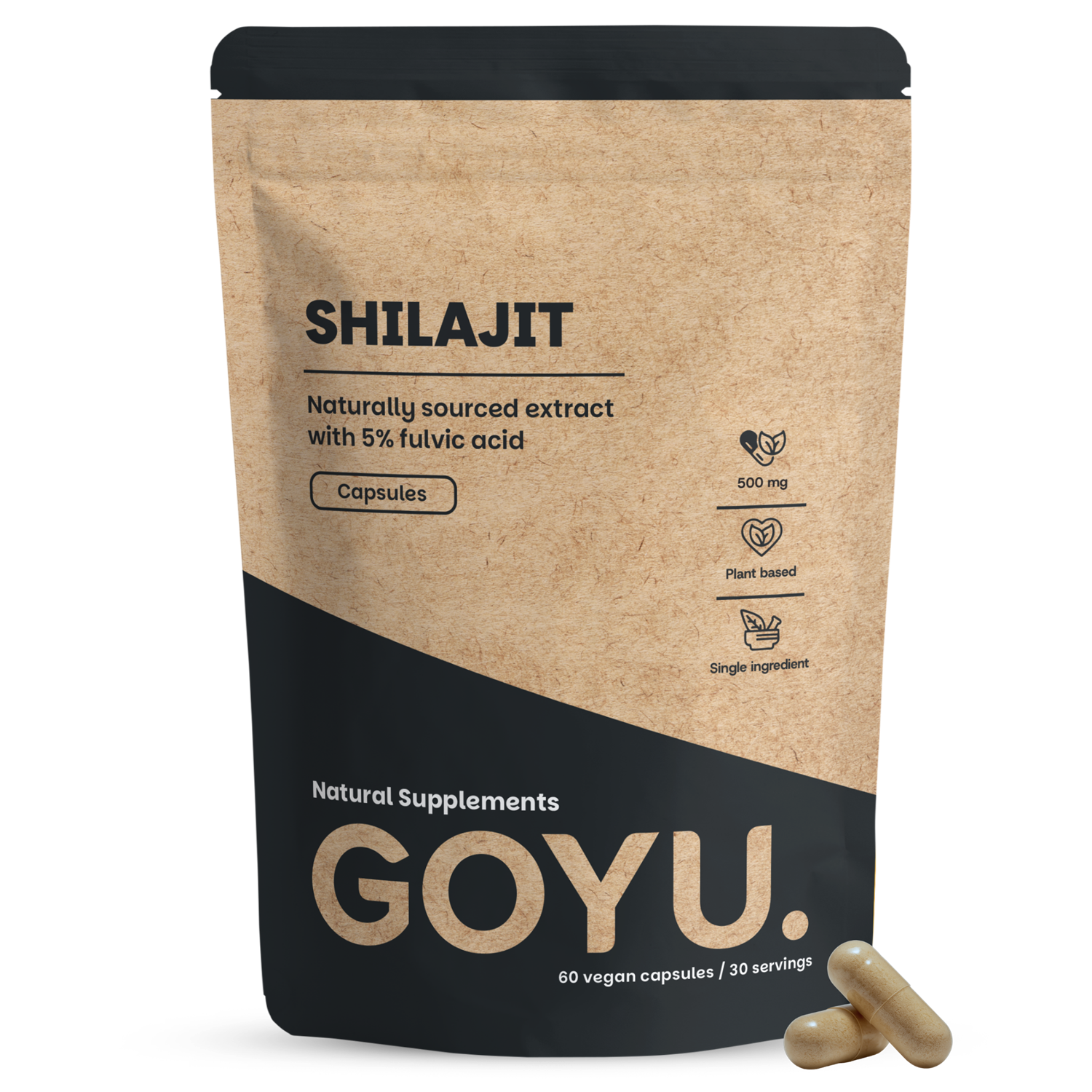 Goyu Shilajit extract 5% 60.00 Capsules