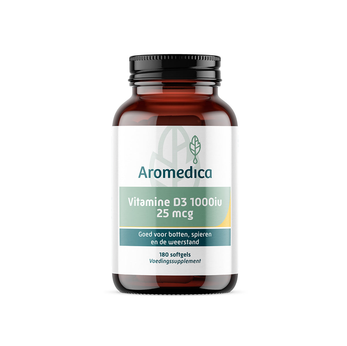Aromedica Vitamine D3 25mcg 180.00 Softgels