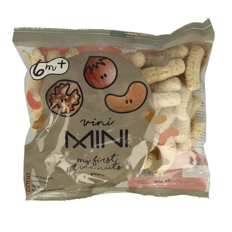 Vini Mini Mijn eerste boomnoten flips 20 Gram