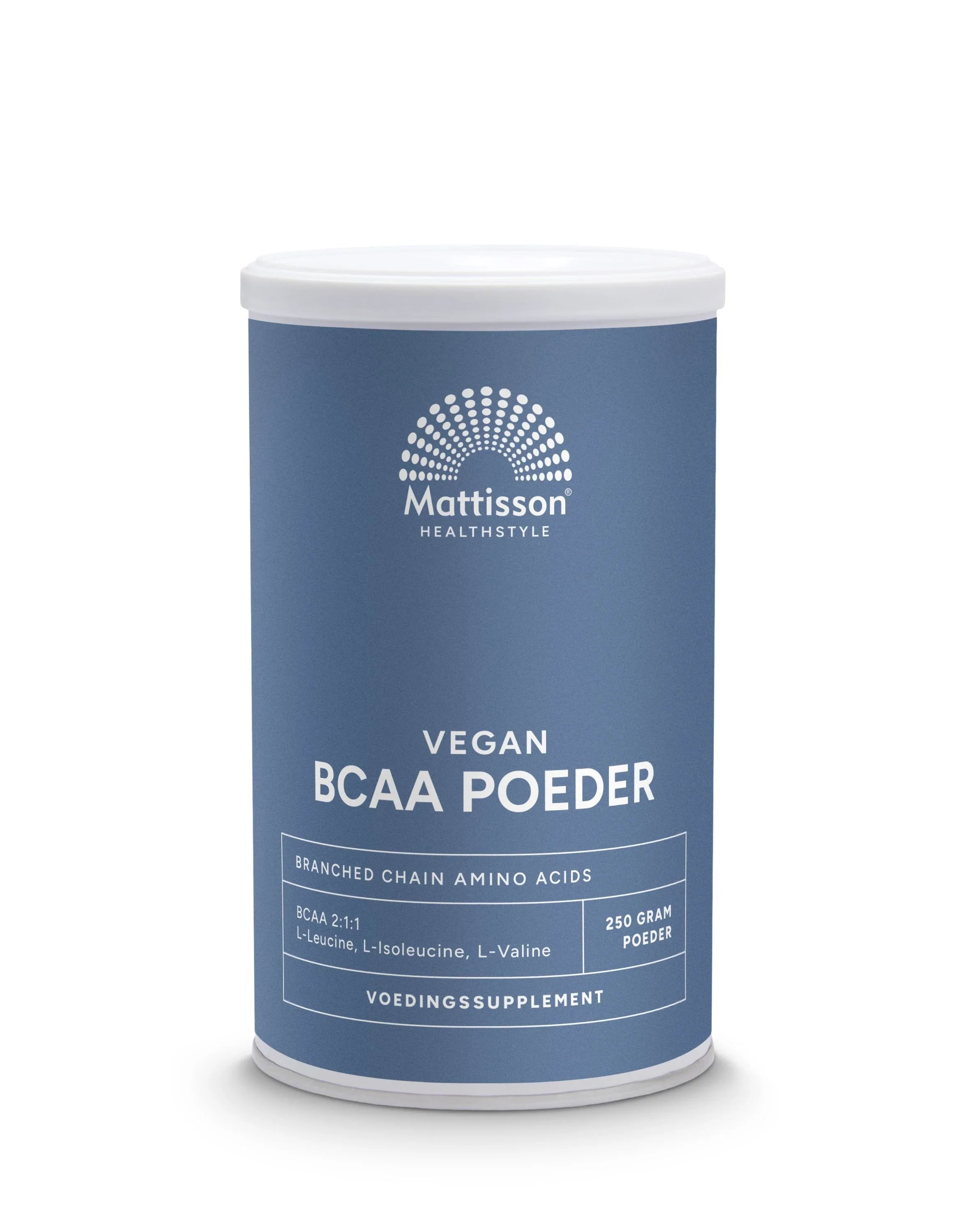Mattisson Vegan BCAA 2:1:1 poeder 250 Gram