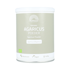 Mattisson Agaricus poeder bio 200.00 Gram