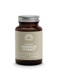 Mattisson Agaricus extract 400mg bio 60 Capsules