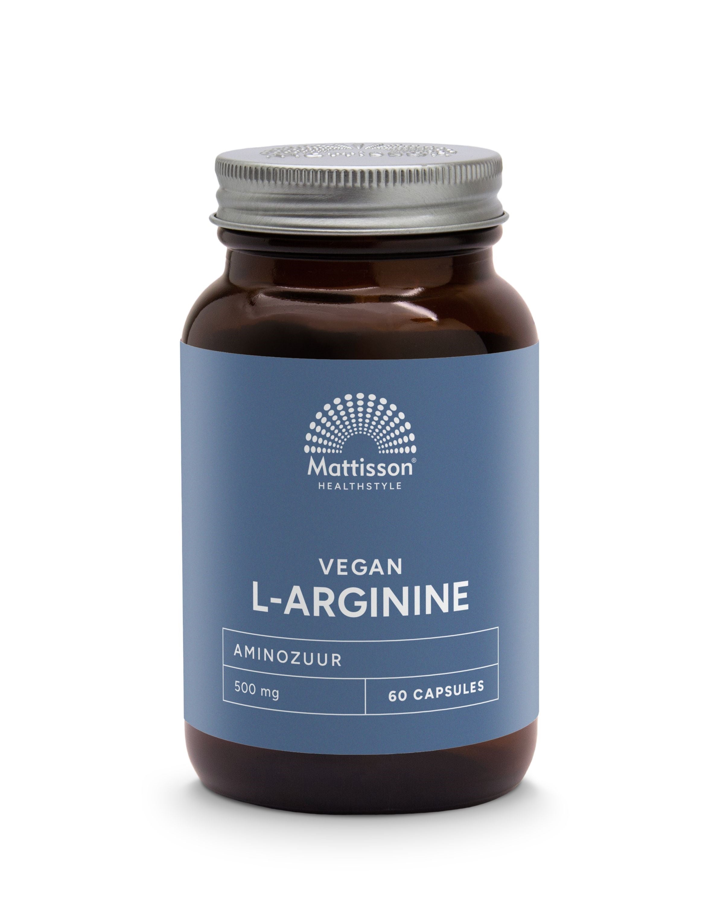 Mattisson L-Arginine 500mg 60.00 Vegetarische capsules
