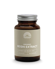 Mattisson Organic reishi extract 400mg bio 60.00 Capsules