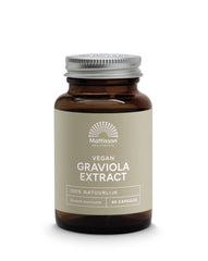 Mattisson Vegan graviola extract 480mg 60.00 Vegetarische capsules