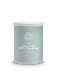 Mattisson Calcium citraat malaat poeder vegan 125 Gram
