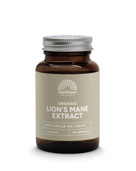Mattisson Lion's mane extract 500mg bio 60.00 Capsules