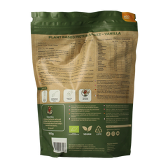 Faunus Nutrition Proteine gefermenteerd vanille bio 900.00 Gram